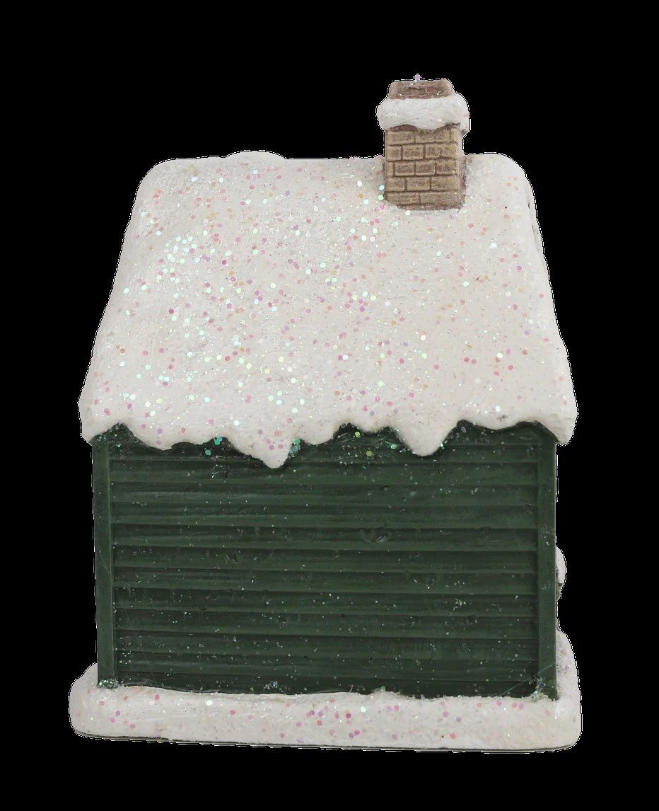Resin Light-Up Christmas Village Cottage House