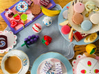 26-Piece Wooden Cakes & Candies Set – Pretend Play Dessert Kitchen for Kids 3+