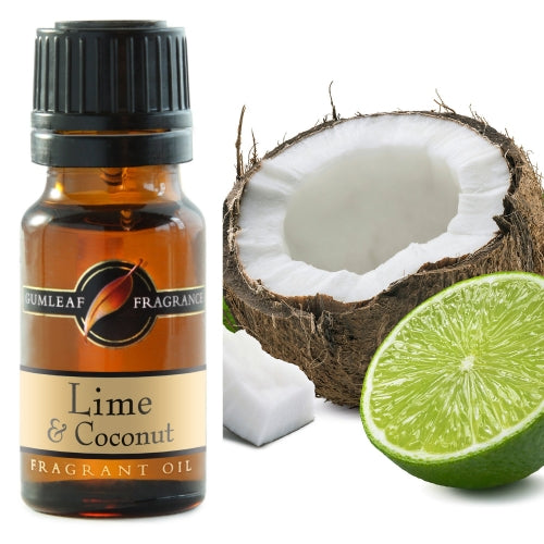 Premium Lime & Coconut Fragrance Oil – Gumleaf 10 ml