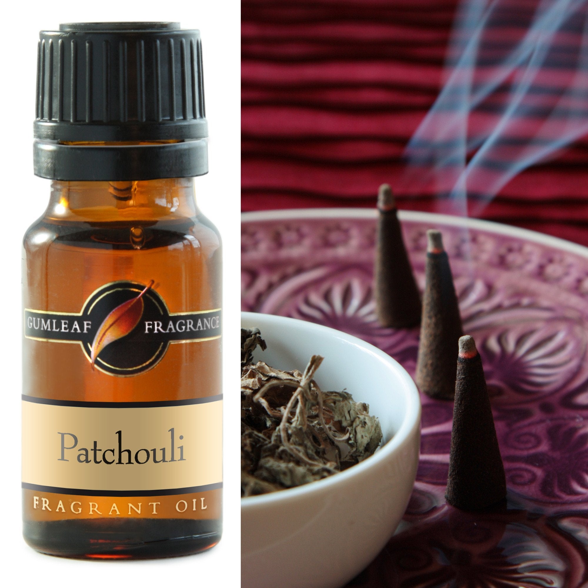 Premium Patchouli Fragrance Oil – Gumleaf (10 ml