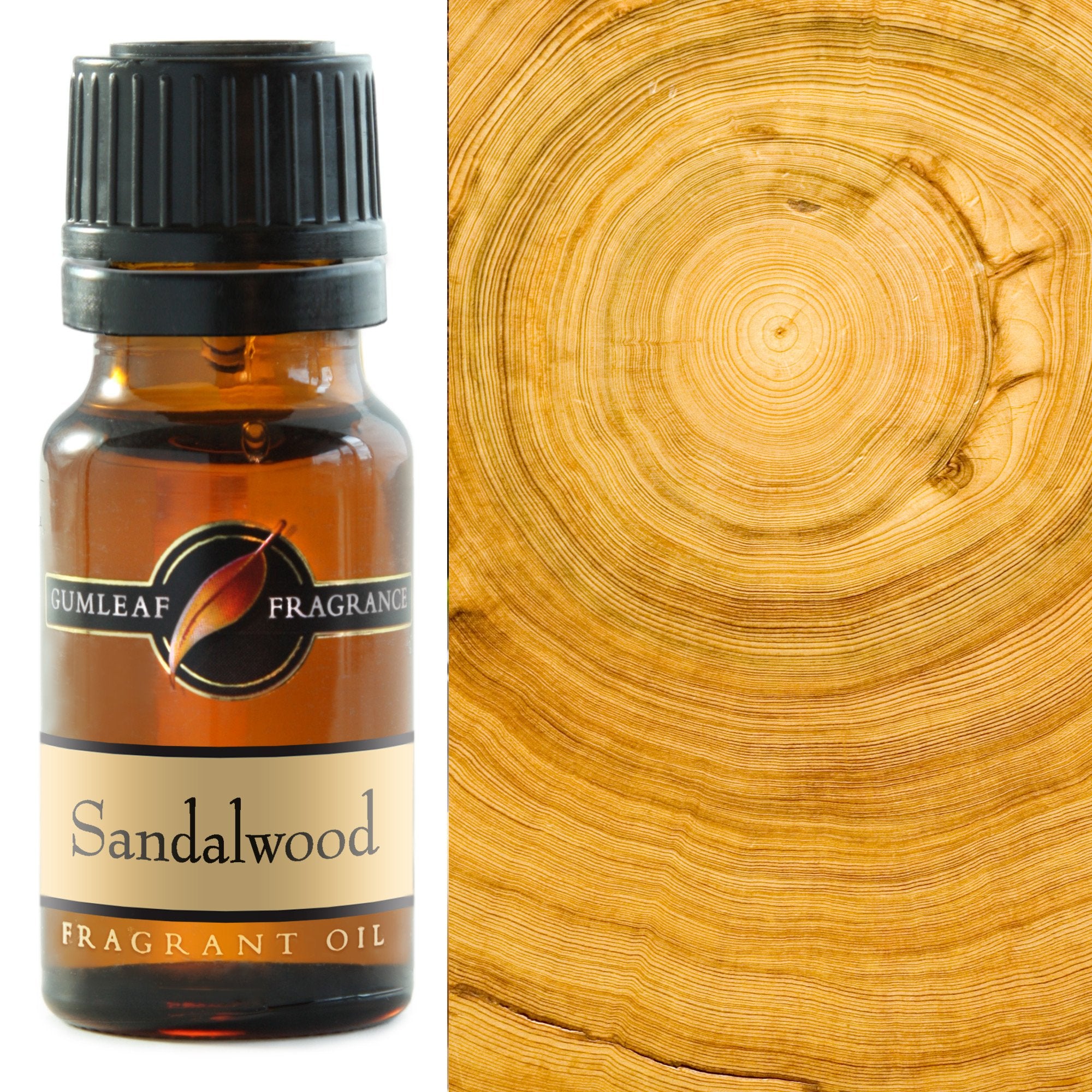 Premium Sandalwood Fragrance Oil – Gumleaf 10 ml