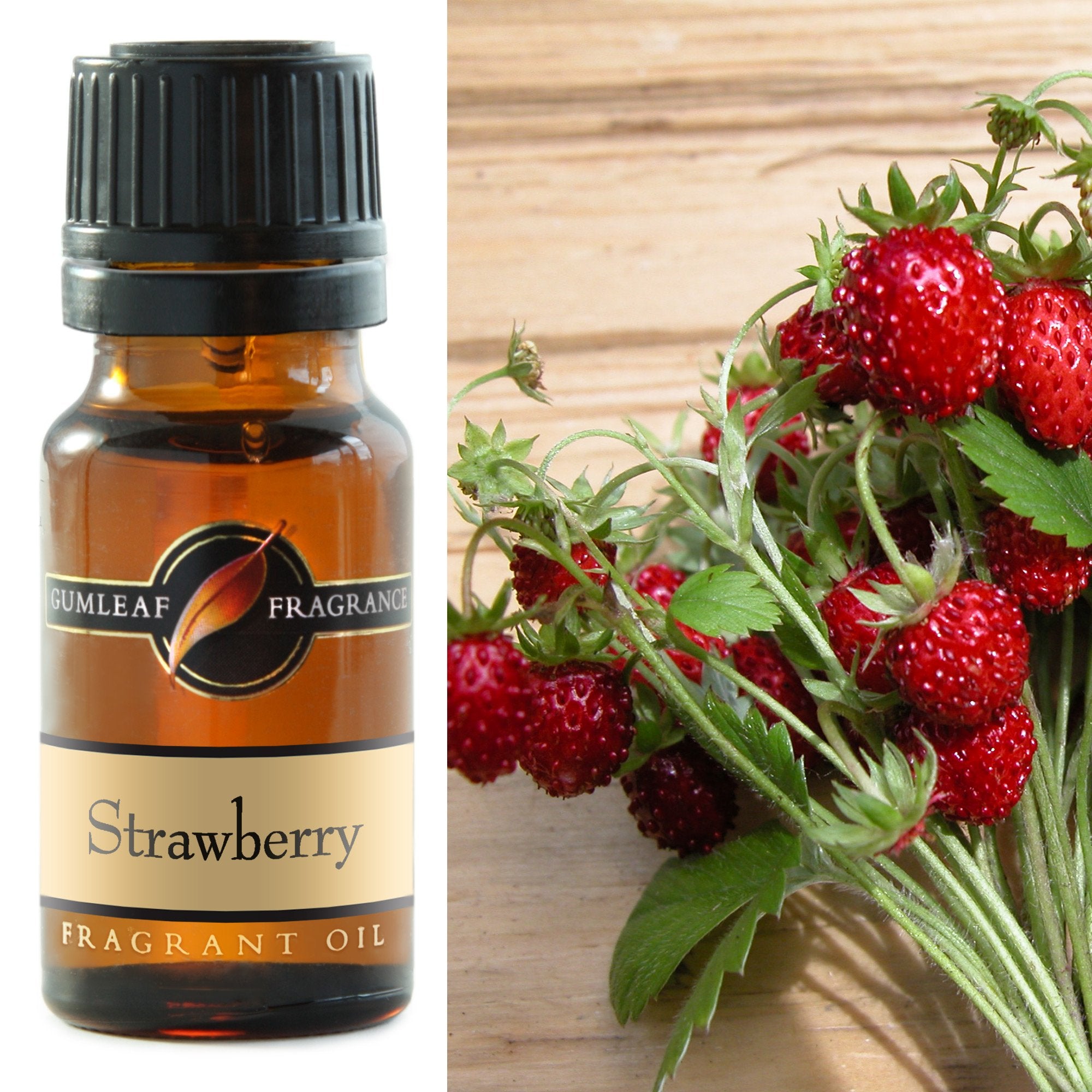 Premium Strawberry Fragrance Oil – Gumleaf 10 ml