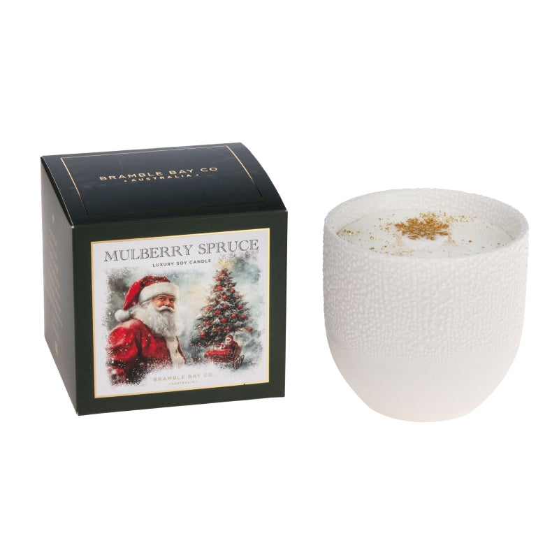 Mulberry & Spruce Soy Wax Candle – Christmas Range
