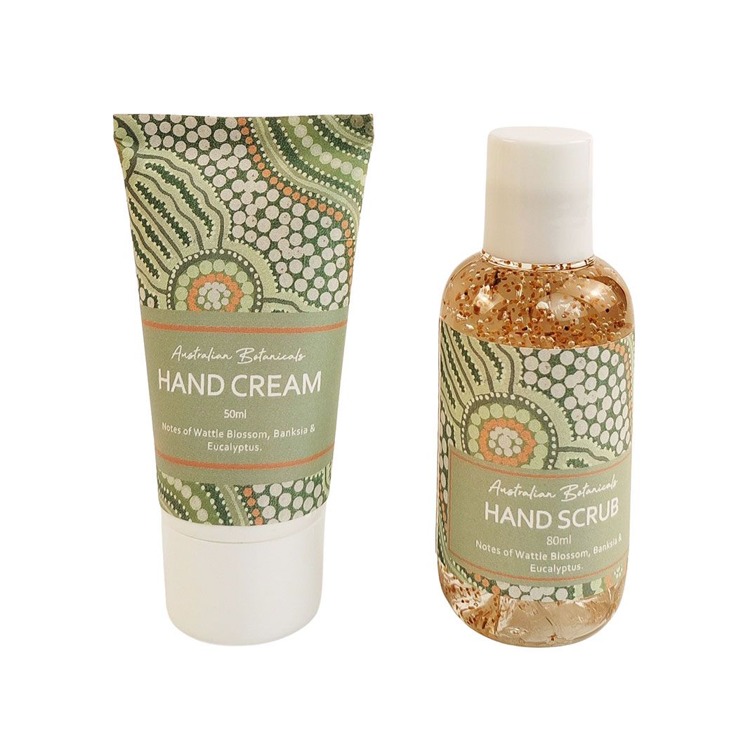 ES Journey Hand Care Set – Green | Hand Cream & Hand Scrub Gift Set (50 mL + 80 g)