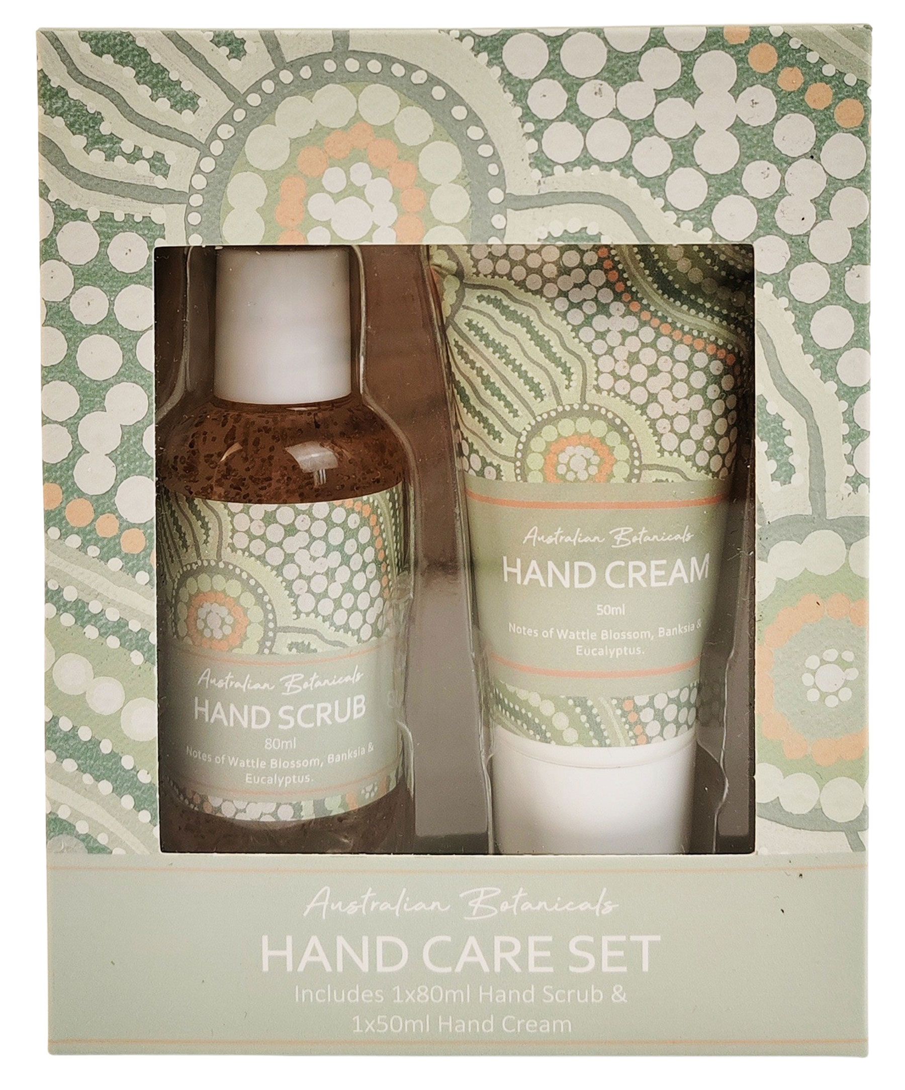 ES Journey Hand Care Set – Green | Hand Cream & Hand Scrub Gift Set (50 mL + 80 g)