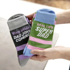 Father's Day Super Dad Socks | Gift for Dad