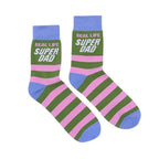 Father's Day Super Dad Socks | Gift for Dad