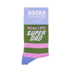 Father's Day Super Dad Socks | Gift for Dad