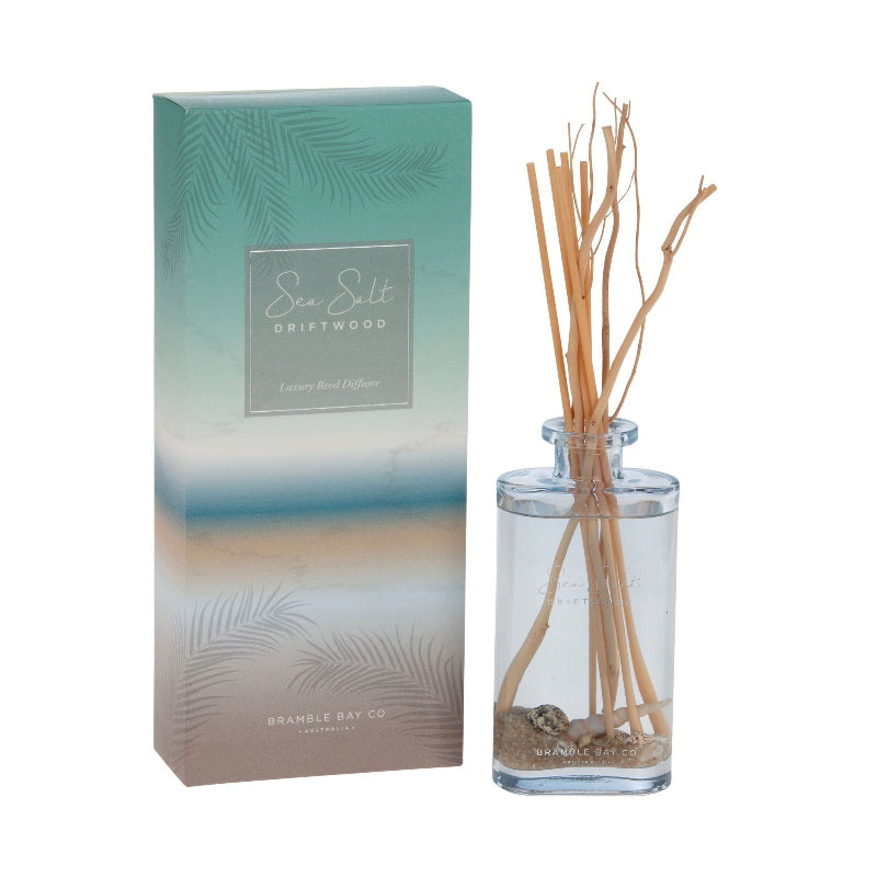 Sea Salt Driftwood Reed Diffuser – 150 ml | Bramble Bay Ocean Collection