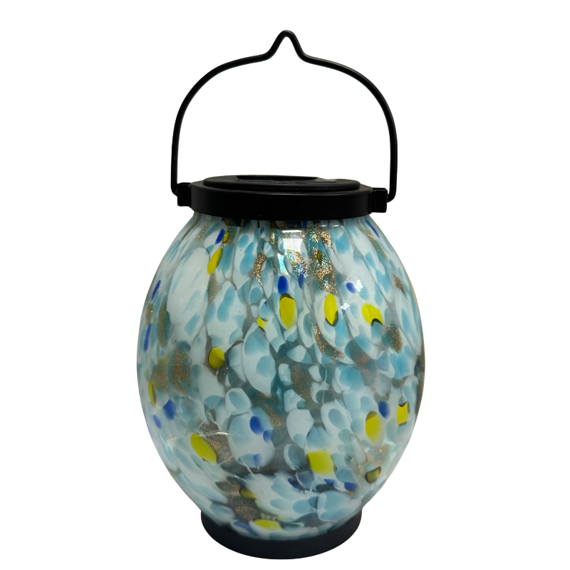 Solar Lantern Blue