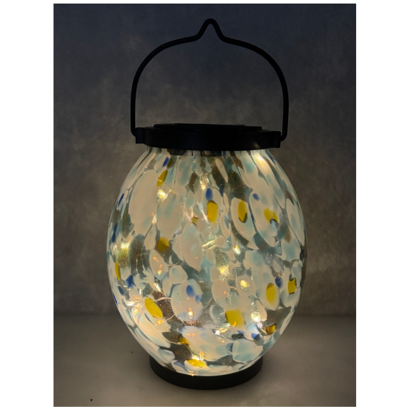 Solar Lantern Blue