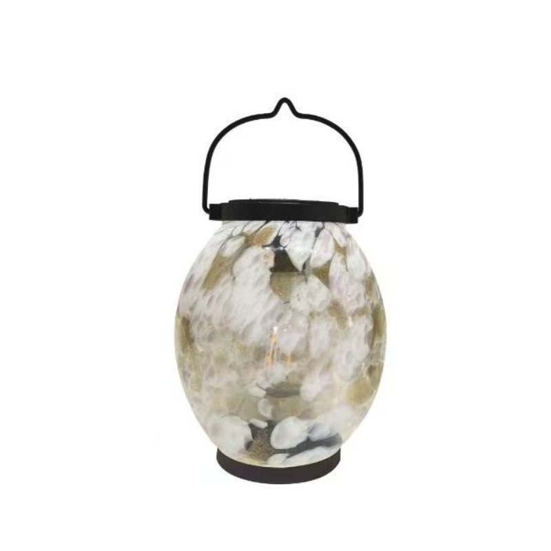 Solar Lantern Soft Pink