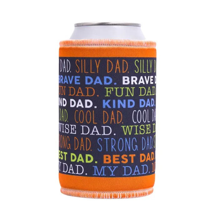 Father's Day Traits Stubby Cooler | Dad Gift