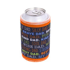 Father's Day Traits Stubby Cooler | Dad Gift