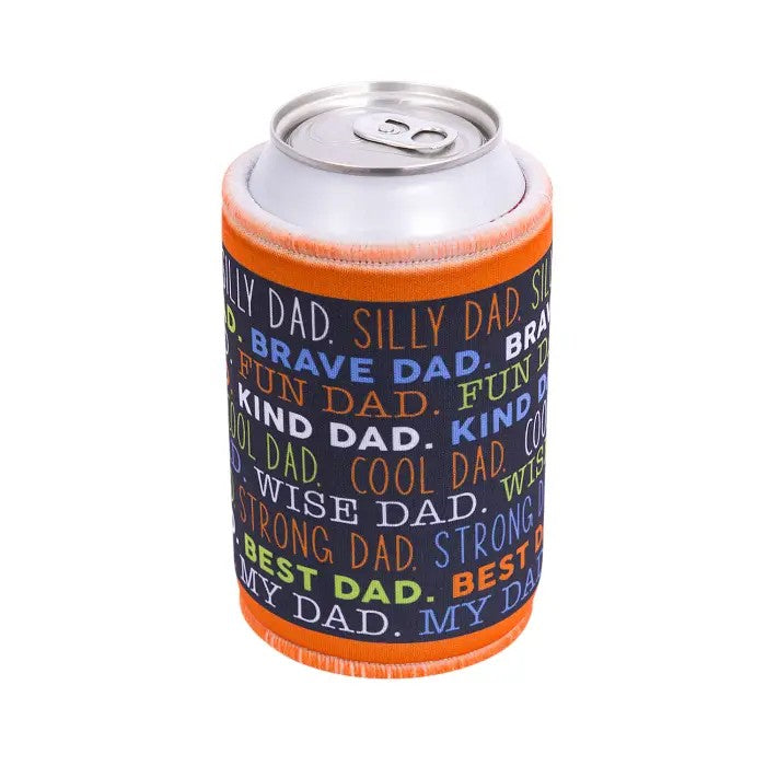 Father's Day Traits Stubby Cooler | Dad Gift