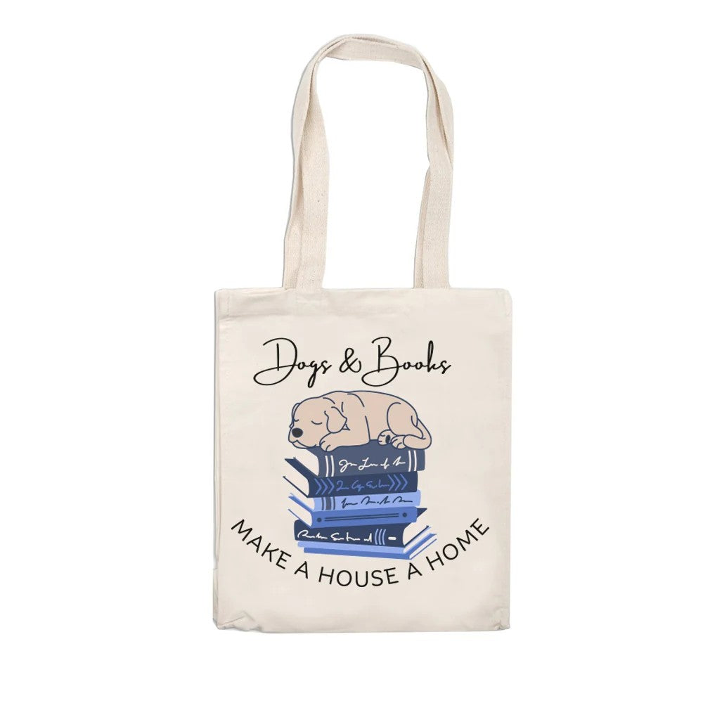 Tote Bag – Dogs & Books