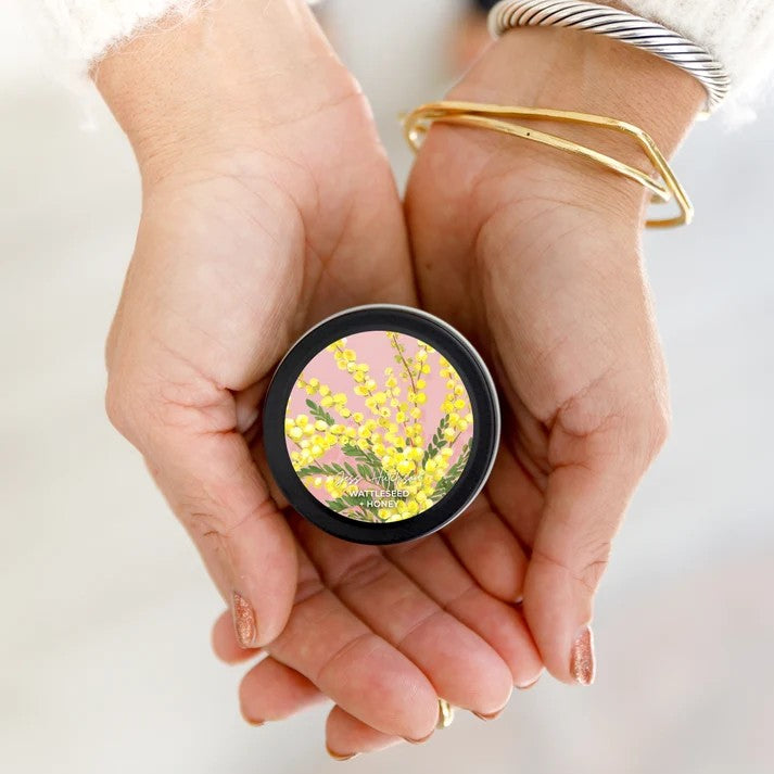 Wattleseed + Honey Australian Artist Soy Candle Mini Tin 15 Hours
