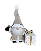 Wooden Christmas Gnome with Present – Christmas Decoration