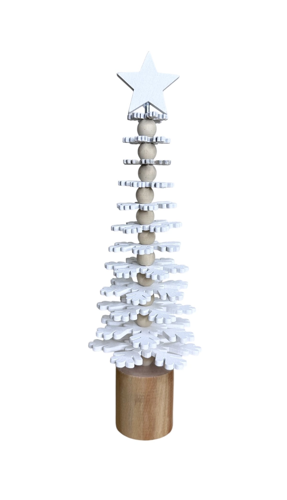 Wooden Christmas Snowflake Tree – Christmas Decoration
