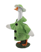 Puddles the Goose 20cm – Resin Goose Garden Decor