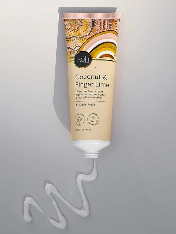 Aboriginal Coconut & Finger Lime Hand Cream, 75ml
