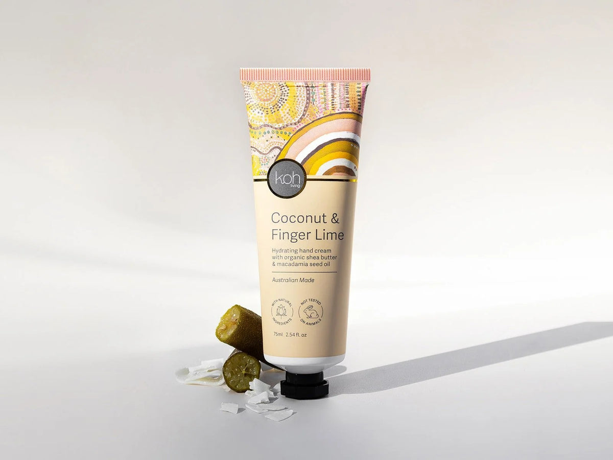 Aboriginal Coconut & Finger Lime Hand Cream, 75ml