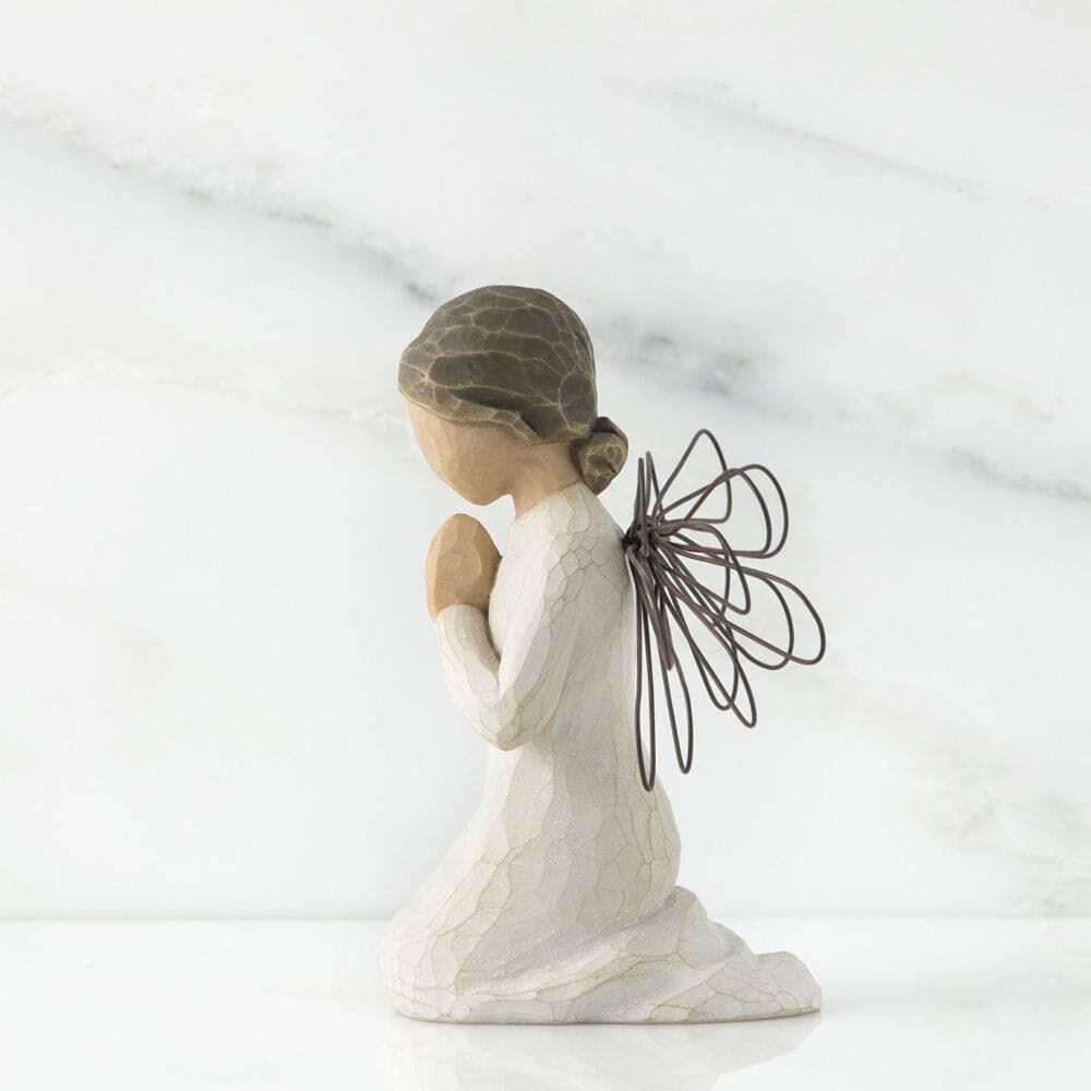 Willow Tree Angel of Prayer Figurine | Faith & Religious Gift