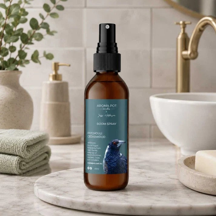 Patchouli Cedarwood Room Spray – Australian Artist Collection | 125ml