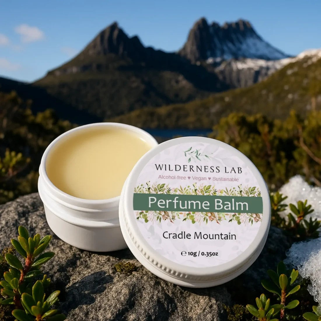Cradle Mountain Solid Perfume – Natural Vegan Perfume Balm