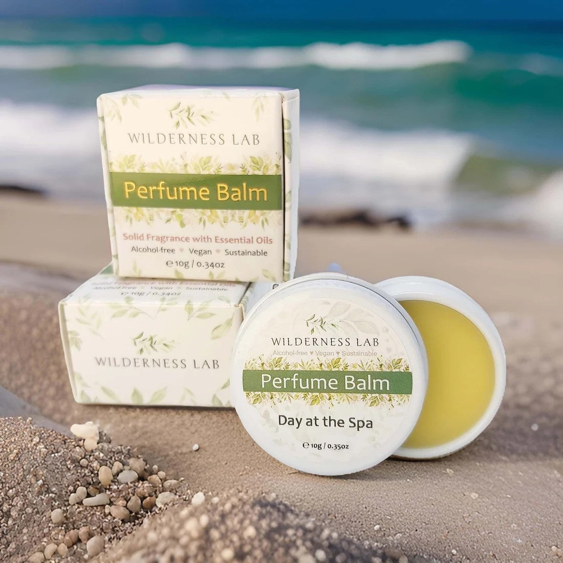 Day at the Spa Solid Perfume – Natural Vegan Perfume Balm