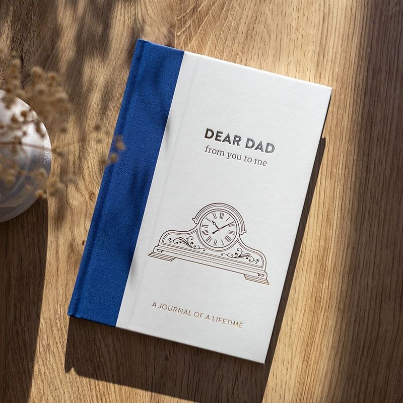 Dear Dad Memory Journal — Timeless Collection Guided Keepsake