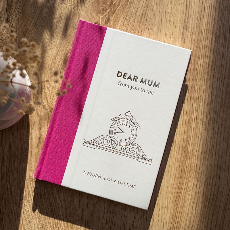 Dear Mum Memory Journal — Timeless Collection Guided Keepsake