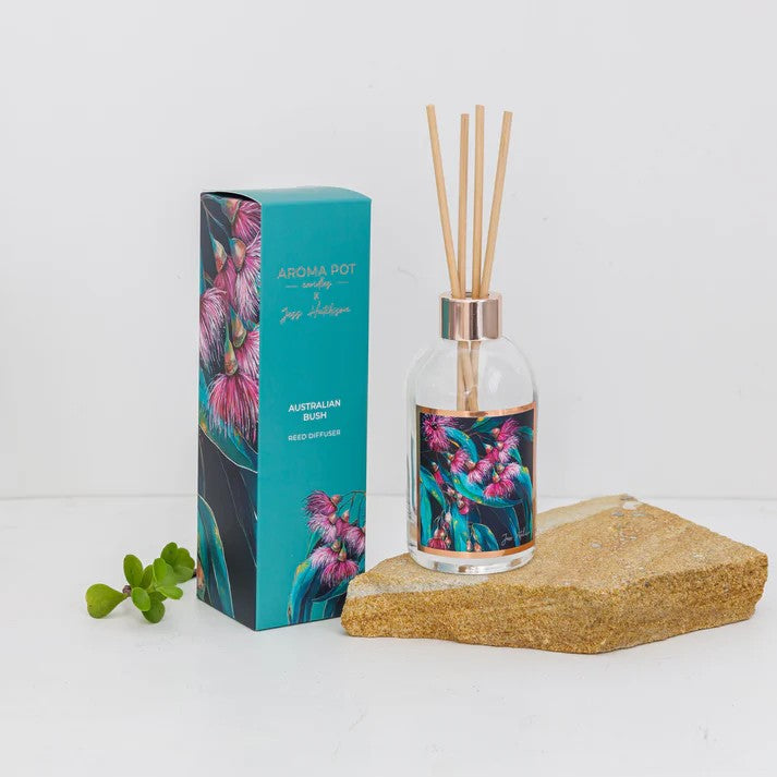 Aroma Pot Australian Artist Reed Diffuser – Australian Bush (200 mL)