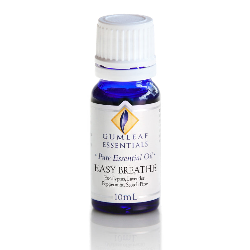 Easy Breathe™ Respiratory Support Essential Oil Blend – 100% Pure Botanicals | Eucalyptus, Lavender, Pine & Peppermint