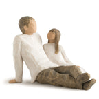 Willow Tree Father and Daughter Figurine | Father's Day Gift