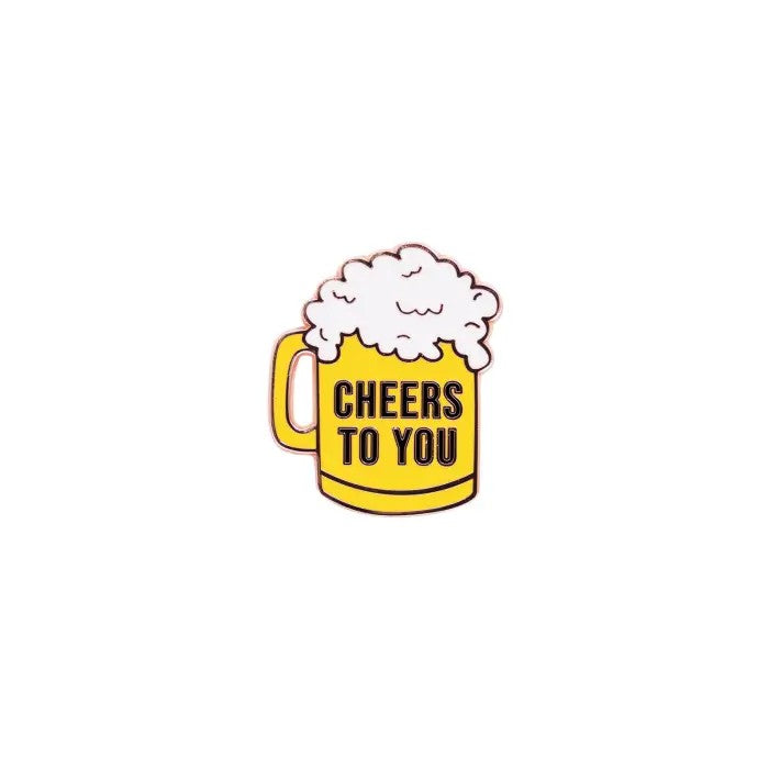Father's Day Cheers Keepsake Pin | Enamel Gift for Dad