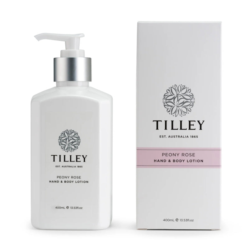 Peony Rose Hand & Body Lotion – 400 mL