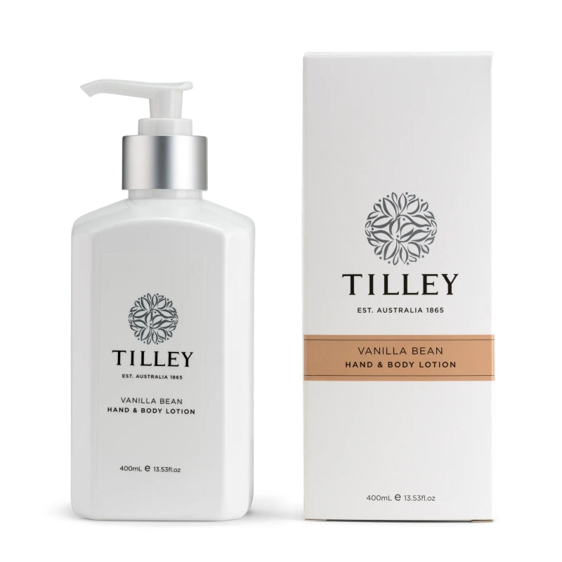 Tilley Vanilla Bean Hand & Body Lotion – 400 mL