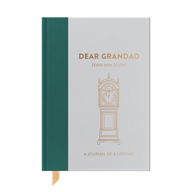 Dear Grandad Memory Journal — Timeless Collection Guided Keepsake