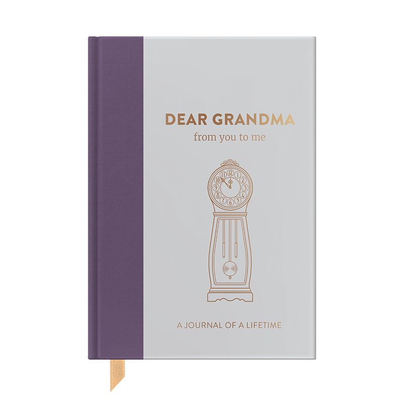 Dear Grandma Memory Journal — Timeless Collection Guided Keepsake