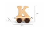 Alphabet Train – Letter K Wooden Carriage