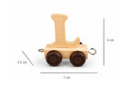 Alphabet Train – Letter L Wooden Carriage