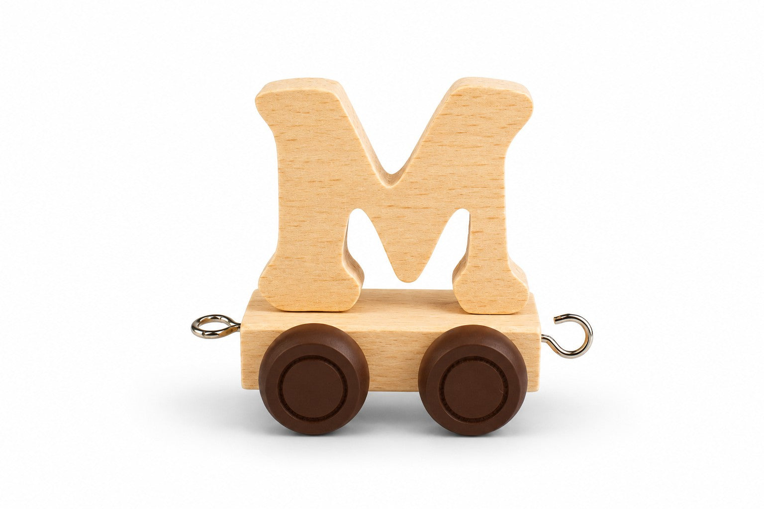 Alphabet Train – Letter M Wooden Carriage