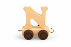 Alphabet Train – Letter N Wooden Carriage