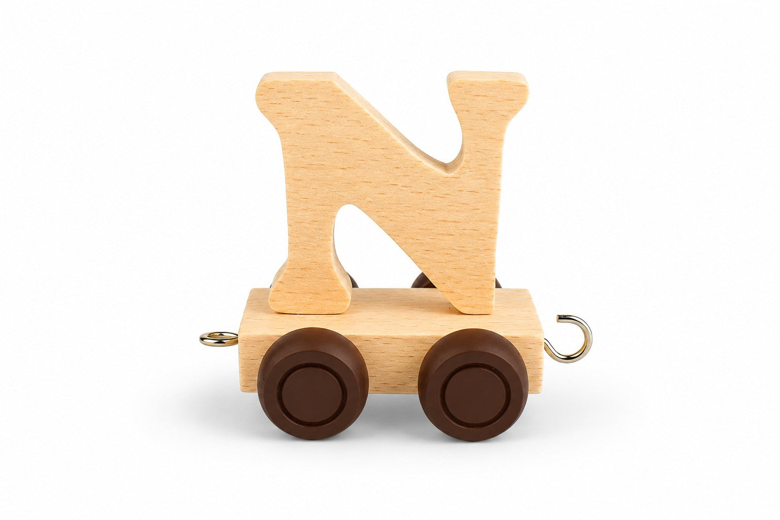 Alphabet Train – Letter N Wooden Carriage