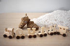 Alphabet Train – Letter N Wooden Carriage