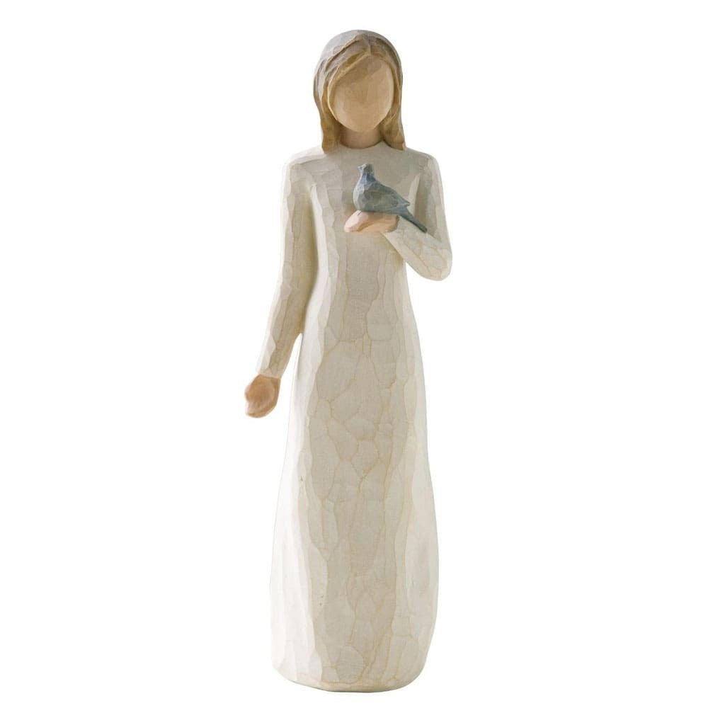 Willow Tree Peace Figurine | Hand-Painted Inspirational Gift