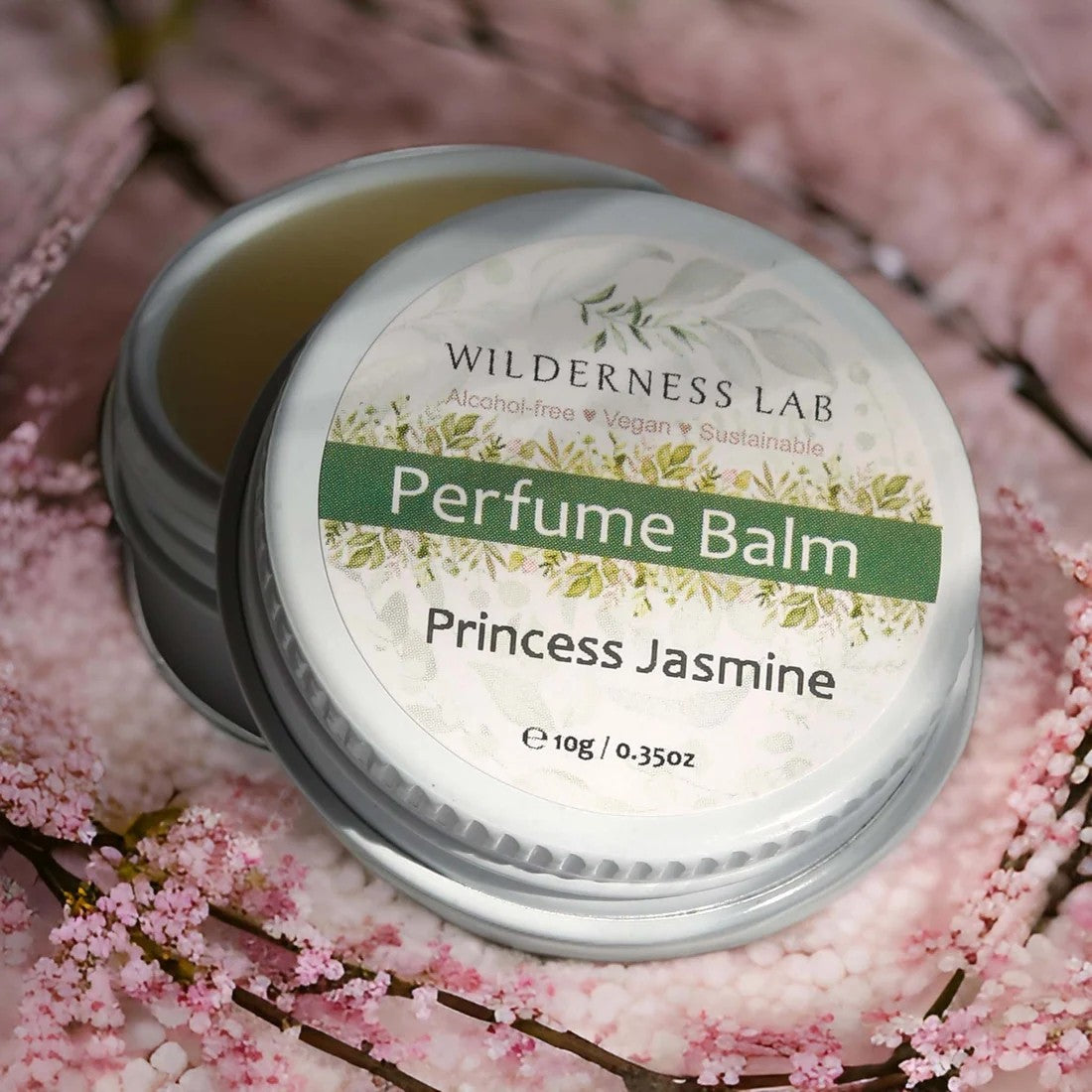Princess Jasmine Solid Perfume – Natural Vegan Perfume Balm