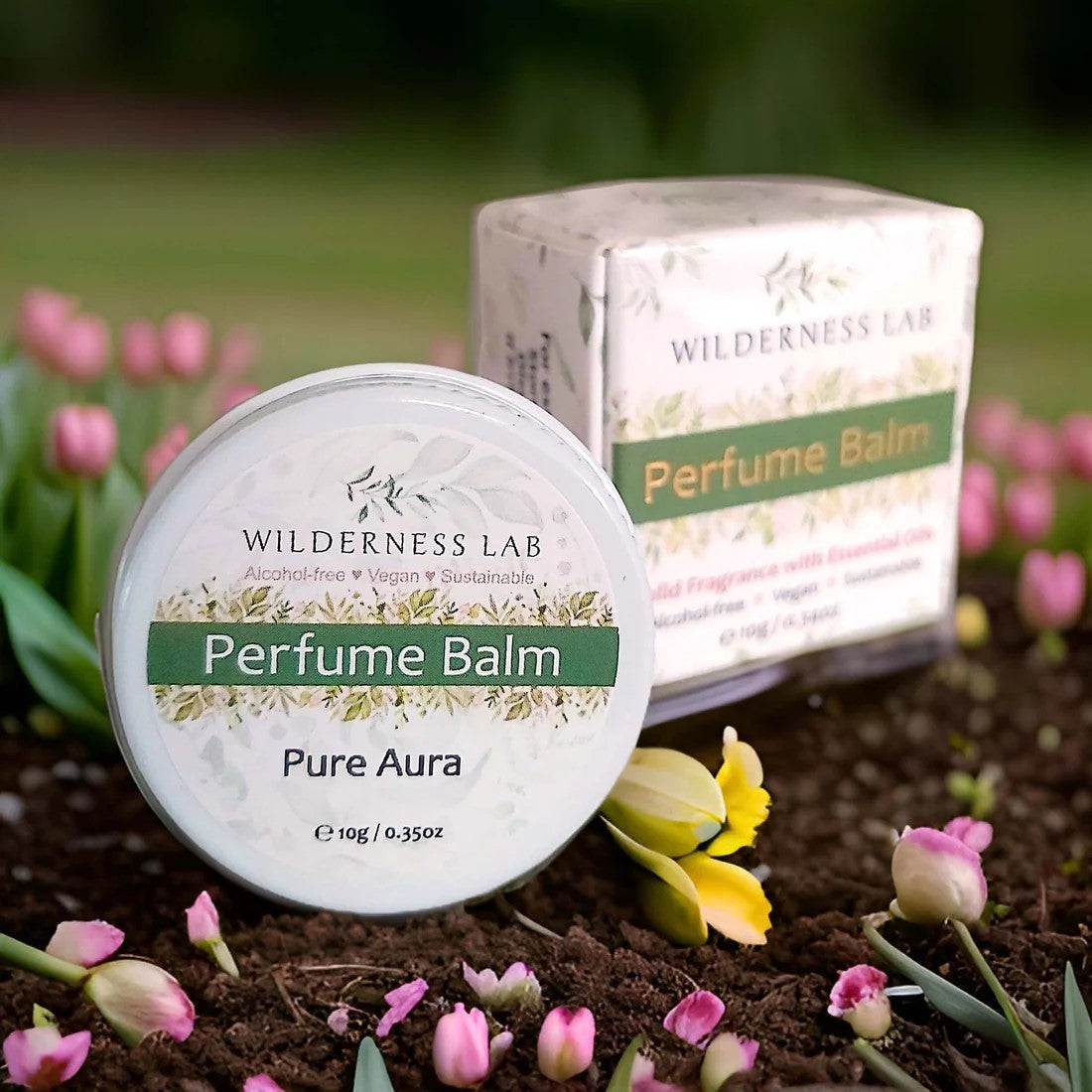 Pure Aura Solid Perfume – Natural Vegan Perfume Balm