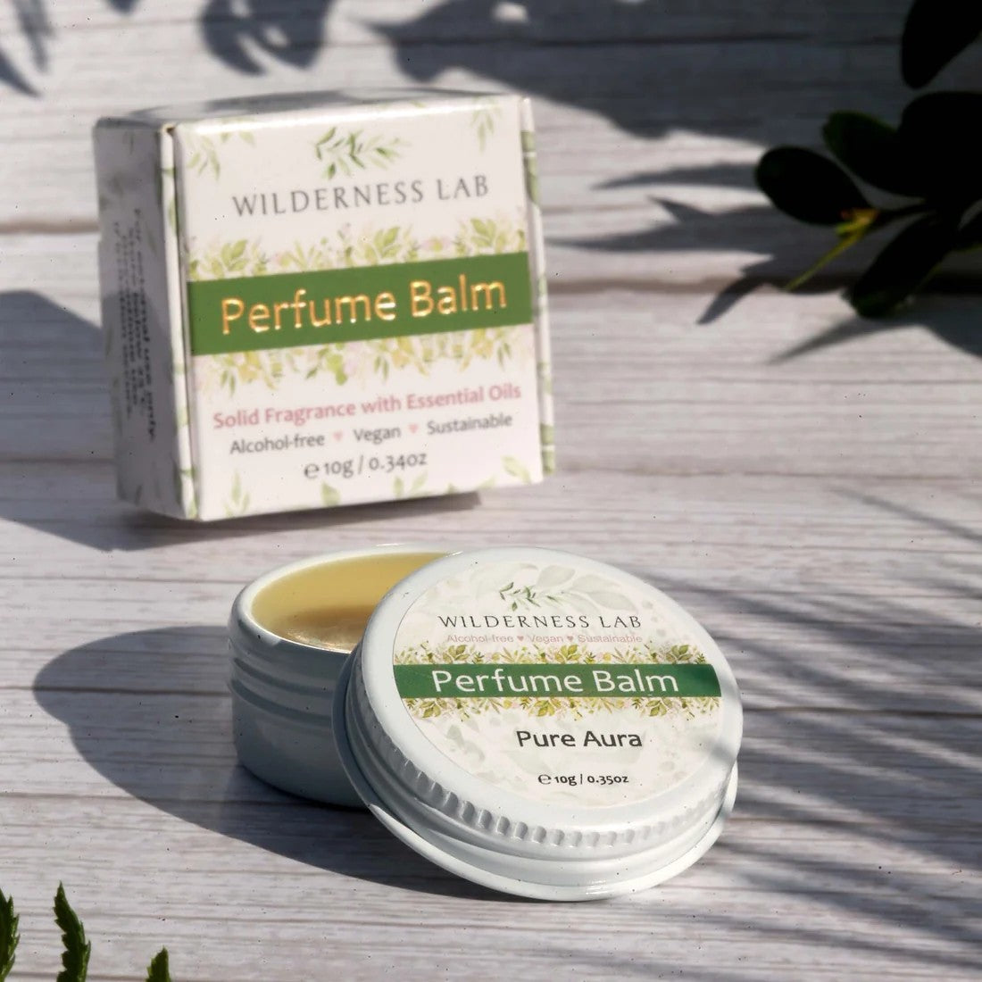 Pure Aura Solid Perfume – Natural Vegan Perfume Balm
